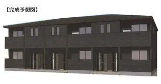 岡山県岡山市北区平田【アパート】の外観