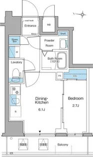 東京都江東区三好1【マンション】の間取り