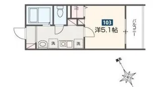 MELDIAかしわ台駅前【1階】の間取り