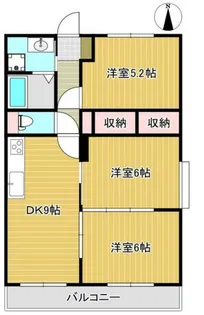 トミーマンション【1階】の間取り