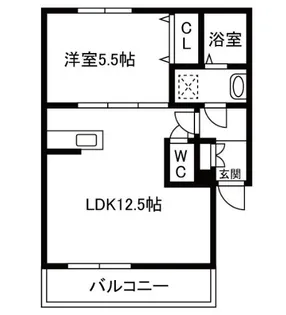 メゾンYB【1階】の間取り