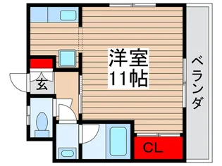 エバーグリーン菊香【2階】の間取り