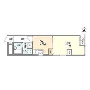 コーヨービル【5階】の間取り