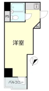 パレ・ドール乃木坂【4階】の間取り