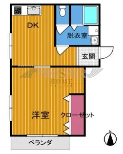 Corpo神路【3階】の間取り