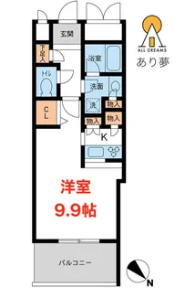 メトロタワー山下町【6階】の間取り