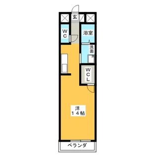 COCO HANDA【2階】の間取り