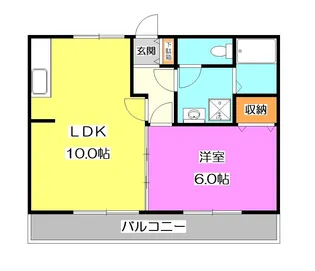 Aifort.所沢II【2階】の間取り