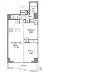 Primal Tabata【5階】の間取り