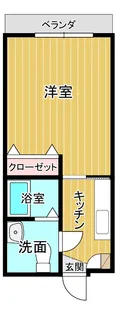 コンフォート穂積【1階】の間取り