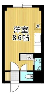 ハイツサンシャイン【3階】の間取り