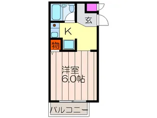 プレアール楠葉東山【2階】の間取り