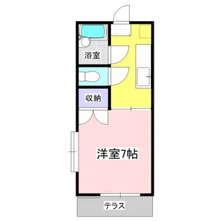 ファーストハイツ【1階】の間取り