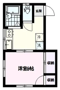 レイクミナミ【2階】の間取り