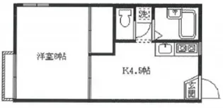 アーバンハウスイースト【1階】の間取り