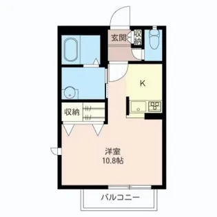 Clan Veil【1階】の間取り