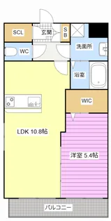 Belle元浜【2階】の間取り