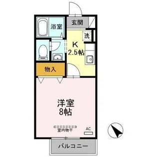 カトルセゾン【1階】の間取り