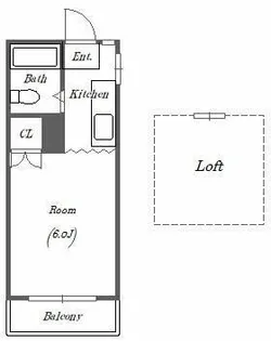 ロフティーキャンパス【1階】の間取り