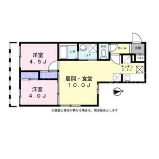 ボア ソルテ平岸【1階】の間取り