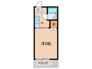 ハイムチェリー【2階】の間取り