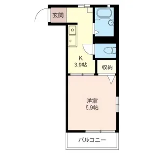 ハイツ成瀬ヶ丘の間取り