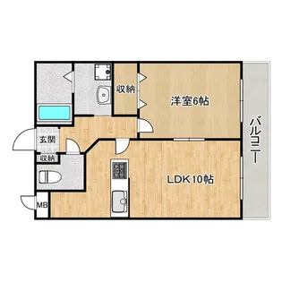 ウイングレジデンス【1階】の間取り