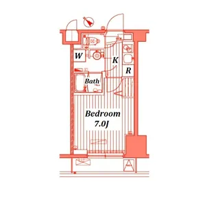 ガーラ・ステーション横濱関内【4階】の間取り