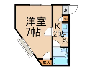 クレール北斗【2階】の間取り