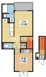 インプレス ネクスト【2階】の間取り