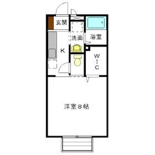 エルレーブ【2階】の間取り