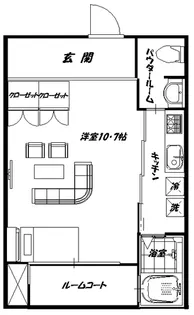 infinity YC【2階】の間取り