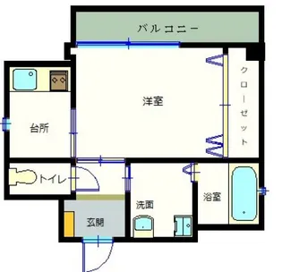 L-あまつはら【3階】の間取り