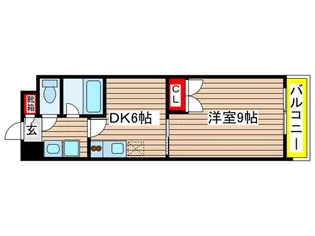 昴新栄【6階】の間取り