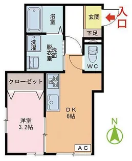 Colmar【2階】の間取り