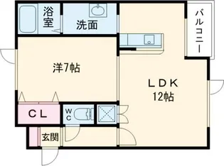 North River【2階】の間取り