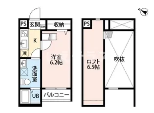 Art Ocean【2階】の間取り
