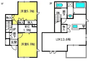 Duo清河寺 I【1階】の間取り