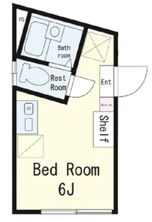 ベルネージュ【4階】の間取り