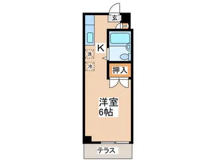 白欧館【1階】の間取り