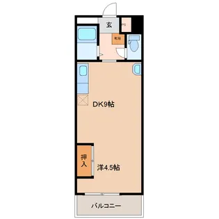 アーバンベルデ千代町【3階】の間取り