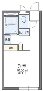 レオパレスルミエール【1階】の間取り