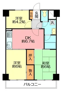グレイス秦野【5階】の間取り