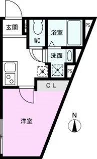 メゾンエテ【4階】の間取り