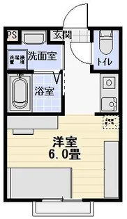 コンフォートハウス桜井【2階】の間取り