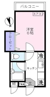 アウルネストB【2階】の間取り