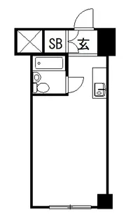 イズミビル【1階】の間取り