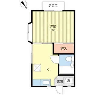 IVY ALLEY【1階】の間取り