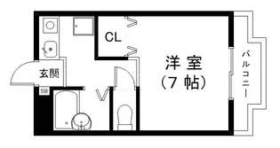 マ・シャンブル【2階】の間取り