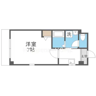 パーラム関目【2階】の間取り